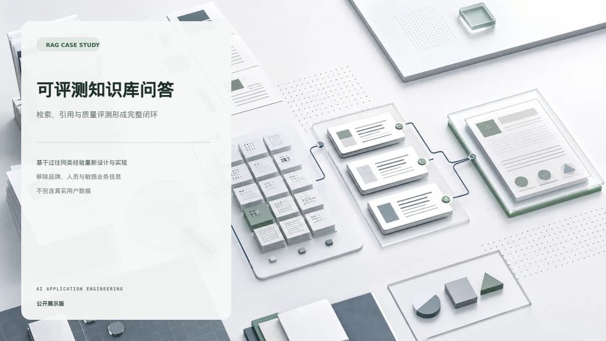 知识库 AI 问答系统预览图